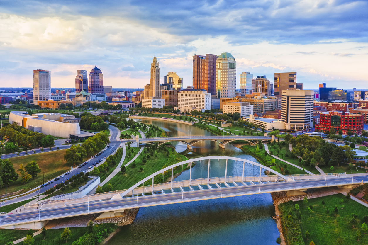 Panoramic Image of Delaware, OH